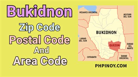 zip code of quezon bukidnon|Zip Codes for Bukidnon .